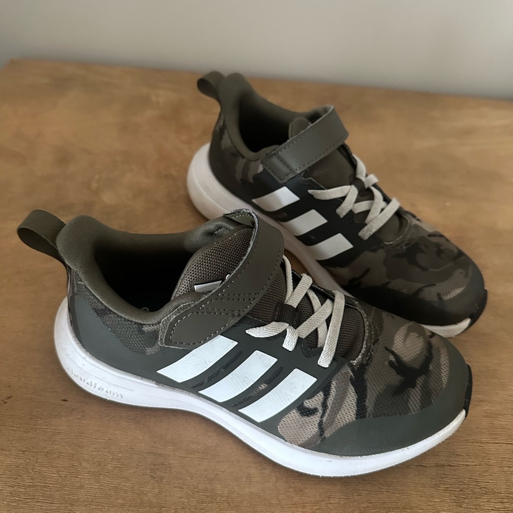 Kids Adidas Camouflage Sneakers